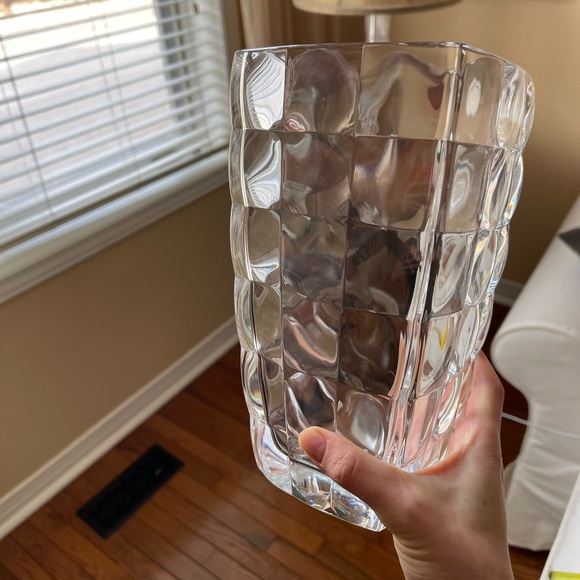 F&D lead free crystal vase - Picture 2 of 7
